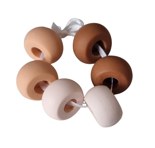Clay  Beads Pack of 6