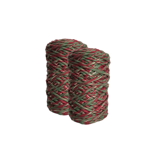 3mm , 250 gr Cotton Metallic String